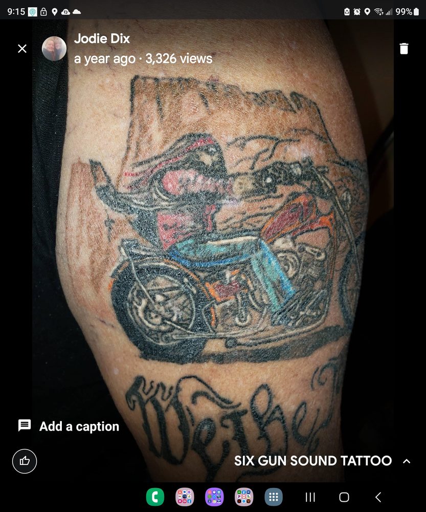 Six Gun Sound Tattoos Logo