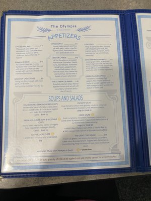 Menu photo 6 The Olympia Coeur D Alene, ID Menu photo 6 The Olympia Coeur D Alene, ID