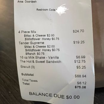 Blue Ribbon Fried Chicken - Receipt - Chicken Wings Near Me - New York, New York