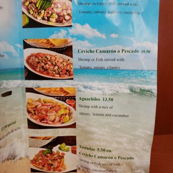 Pola's Mariscos - Menu - Seafood Near Me - Montclair, California