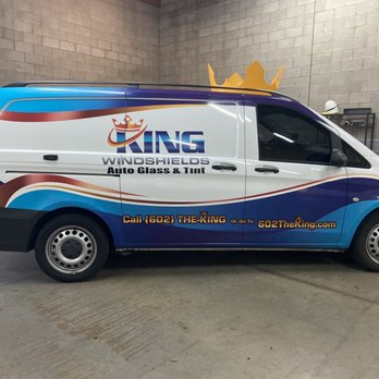 King Windshields - Service Van - Auto Glass Services Near Me - Mesa, Arizona King Windshields - Service Van - Auto Glass Services Near Me - Mesa, Arizona