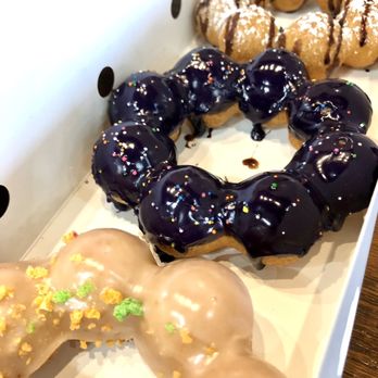 Mochinut - Apple pie, Ube, choc drizzle - Donuts Near Me - San Antonio, Texas