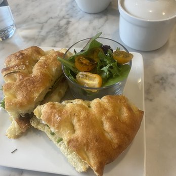 Taste117 - The Turkey Prosciutto Sandwich is a must have with the delicious simple side salad. - Specialty Food Near Me - Provo, Utah Taste117 - The Turkey Prosciutto Sandwich is a must have with the delicious simple side salad. - Specialty Food Near Me - Provo, Utah