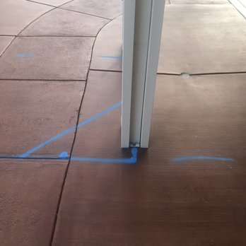 Jetstream Power Wash - Blue spray paint- Before - Pressure Washers Near Me
