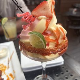 Soft serve margarita Soft serve margarita