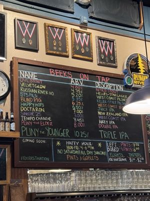 Menu photo 5 Russian River Brewing Santa Rosa, CA