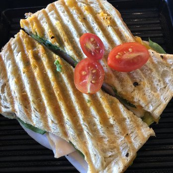 Coffee Nature - Turkey avocado. Panini bread was nice and thin. - Coffee & Tea Near Me - Costa Mesa, California