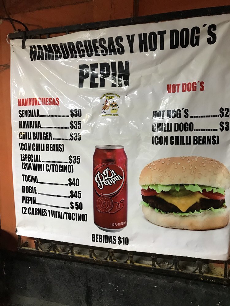 Hamburgesas y Hot Dogs Pepin