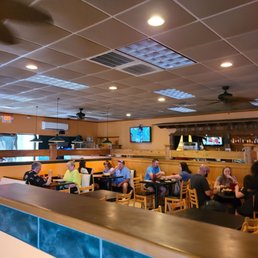 people sitting at tables
