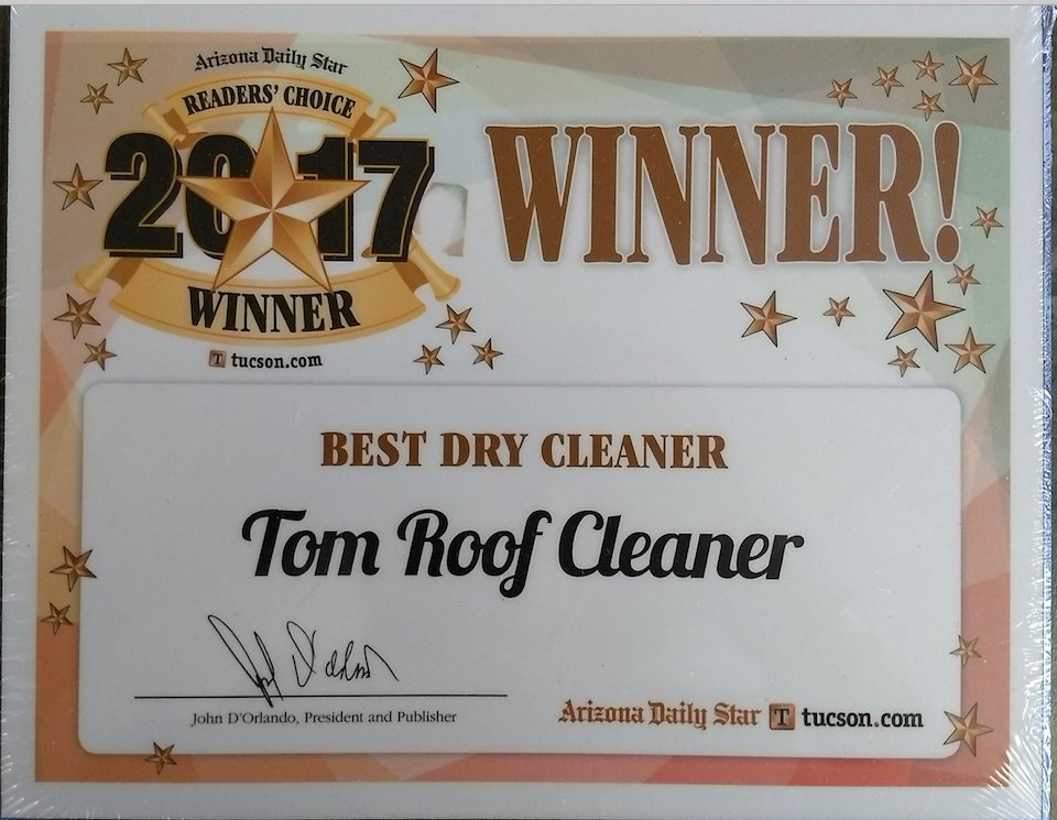 TOM ROOF DRY CLEANERS Updated July 2024 6442 N Oracle Rd, Tucson