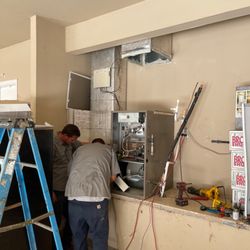 Sierra Valley Mechanical - Removing the gas heater.