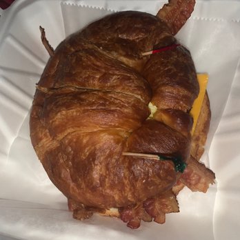 Mad City Coffee - Egg, bacon, cheese in a croissant - Coffee & Tea Near Me - Columbia, Maryland Mad City Coffee - Egg, bacon, cheese in a croissant - Coffee & Tea Near Me - Columbia, Maryland