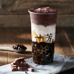 Yifang Taiwan Fruit Tea - Brown Sugar Pearl Cocoa Latte