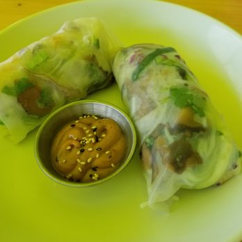 Homes Brewery - Pickled Mushroom Summer Rolls ($8) - Breweries Near Me - Ann Arbor, Michigan
