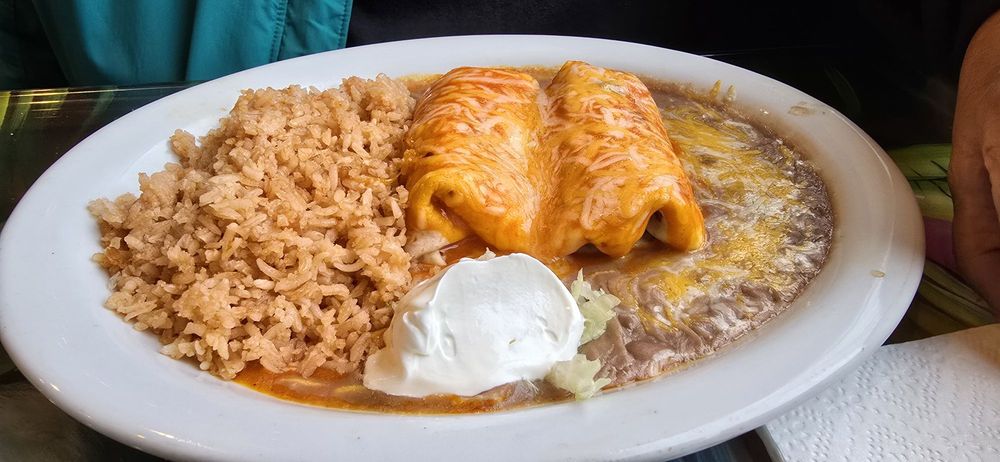 Food from El Zarape