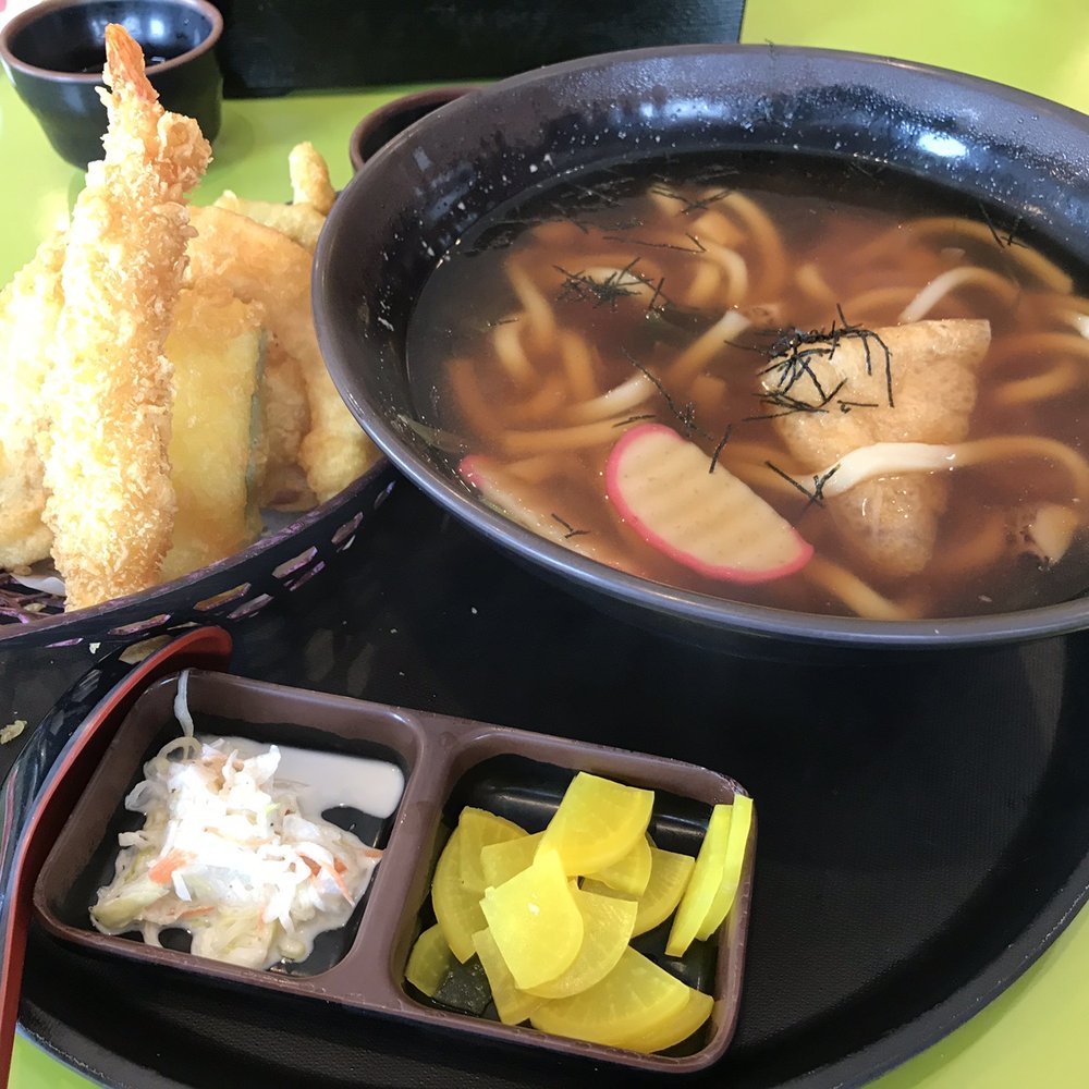 Tempura udon Tempura udon