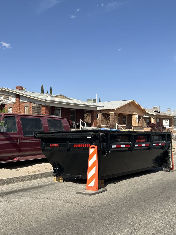 ALPHA DUMPSTER 57 Photos El Paso, Texas Dumpster Rental Phone