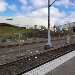 Northeast 60th Avenue MAX Station - Omg what a mess.