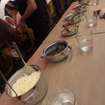 Adoro Lei - Here are the toppings they laid out for us - Italian Near Me - New York, New York