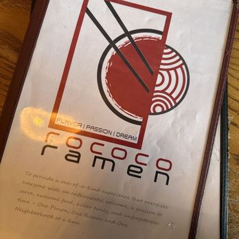 Rococo Ramen - Menu - Ramen Near Me - Granada Hills, California Rococo Ramen - Menu - Ramen Near Me - Granada Hills, California