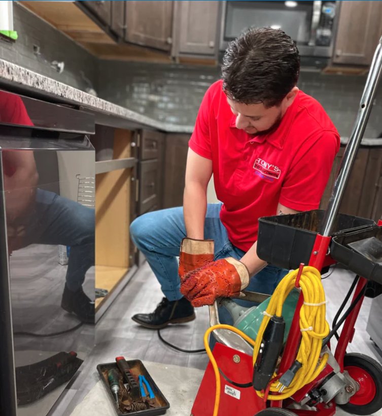 Slide of Tony's Drain & Sewer Cleaning