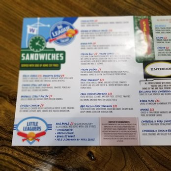 Big League Burgers - Menu - Burgers Near Me - Chicago, Illinois