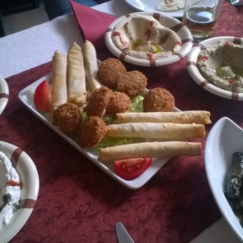 Alibaba - Arabischer Tisch - Sieben Vorspeisen - Lebanese Near Me - Karlsruhe, BW