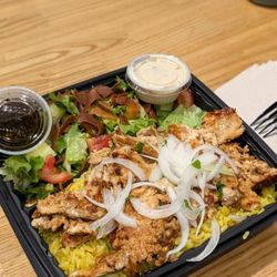 Simply Mediterranean Restaurant - Chicken shawarma plate