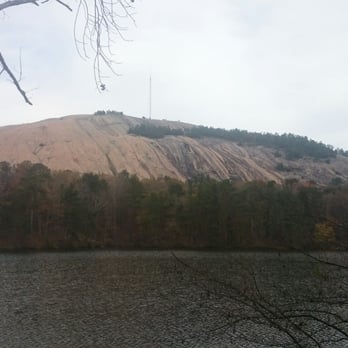 Stone Mountain Park - View from Cherokee Trail facing north. - Parks Near Me - Stone Mountain, Georgia