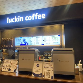 Luckin Coffee - Inside and menu - Coffee & Tea Near Me - New York, New York