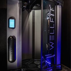 Afterglow - The VersaPro is a favorite amongst Afterglow clients. It offers a private booth experience with customizable airbrush settings.