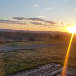 Sunrise from the ranch house Sunrise from the ranch house