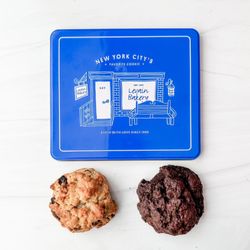 Levain Bakery - Back Bay, Boston - Oatmeal raisin and double cookies