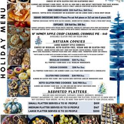 Holiday Menu