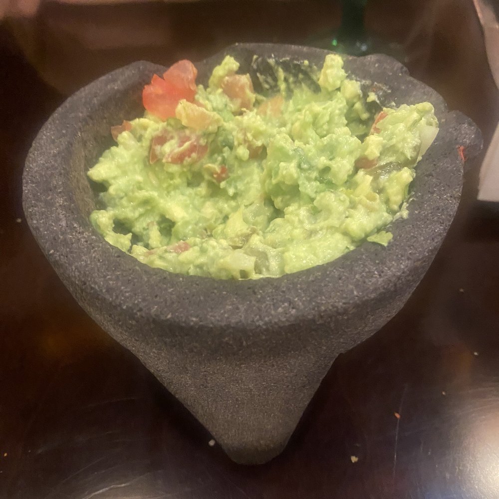 Delicious guacamole - we ordered mildly spiced