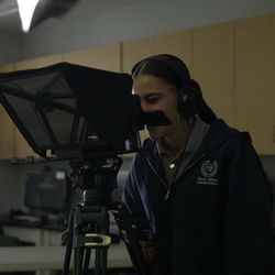 West Valley Christian School - Lights camera... teleprompters for Newscast class