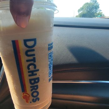 Dutch Bros Coffee - Here's my drink and you can see how it separated. And I couldn't taste the Carmel at all. - Juice Bars & Smoothies Near Me - Edmond, Oklahoma Dutch Bros Coffee - Here's my drink and you can see how it separated. And I couldn't taste the Carmel at all. - Juice Bars & Smoothies Near Me - Edmond, Oklahoma