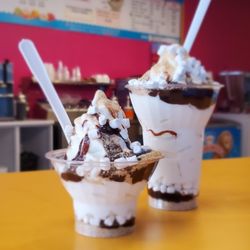 Cremerie Bennic Dairy Bar - Our new S'mores treat.