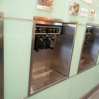 Tutti Frutti - a row of ice cream machines - Ice Cream & Frozen Yogurt Near Me - Pasadena, Texas