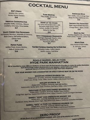 Menu photo 8 Hyde Park Prime Steakhouse Northville, MI