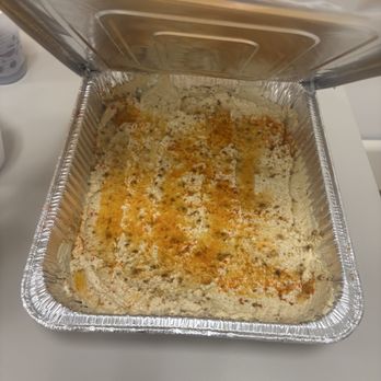 Gyro & Kabob Grill - Party tray Hummus (Large) - Mediterranean Near Me - Fort Worth, Texas
