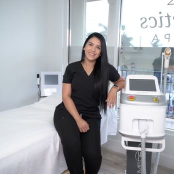 Aesthetics Med Spa - Steph, our experienced laser hair removal specialist, is here to help you achieve silky smooth skin. - Medical Spas Near Me - Miami, Florida Aesthetics Med Spa - Steph, our experienced laser hair removal specialist, is here to help you achieve silky smooth skin. - Medical Spas Near Me - Miami, Florida