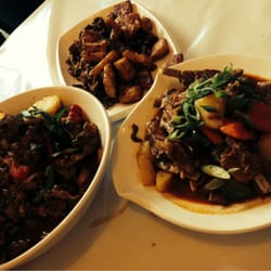 Halal Uyghur Restaurant - Stir fried lamb n special pastry is awesome