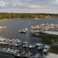 Fairwinds Marina - View from marina out to the bay. Easy access yet protected at the same time.
