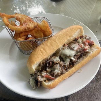 BearWaters Brewing Company - Philly Cheesesteak and fries - Thai Near Me - Maggie Valley, North Carolina