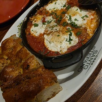 Casa Santo Stefano - Goat cheese and foccacia bread appetizer - Sicilian Near Me - Tampa, Florida
