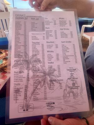 Menu photo 1 Tabasco Cabo San Lucas, BCS Menu photo 1 Tabasco Cabo San Lucas, BCS