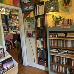 Irvington Vinyl & Books - Interior of the store