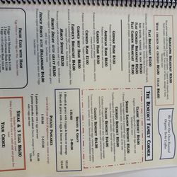 Harry's Diner - Menu