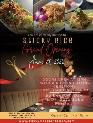 Menu photo 7 Sticky Rice Plantation, FL Menu photo 7 Sticky Rice Plantation, FL